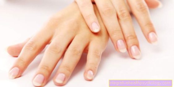 Detect iron deficiency on the fingernail
