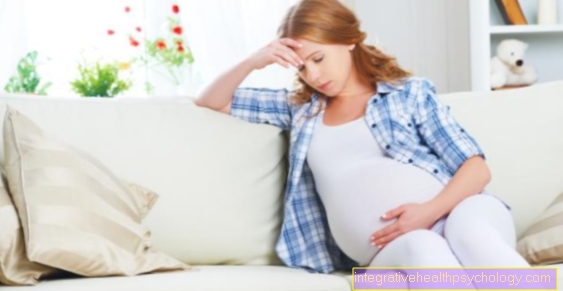 Galvassāpes grūtniecības laikā