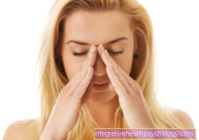 Treatment of a sinus infection