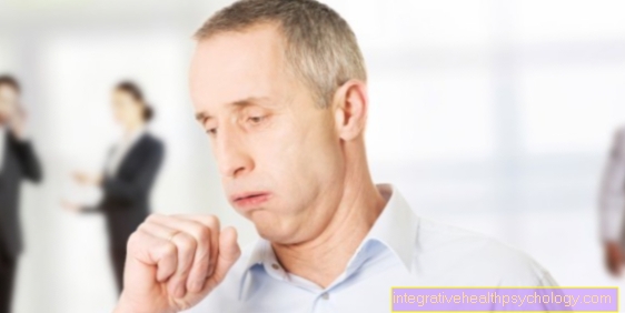 Larynx pain when coughing