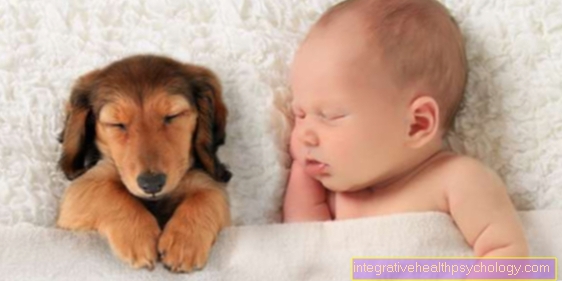 Difficulty falling asleep in the baby