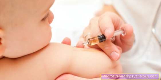 Efectos secundarios de las vacunas en el bebé.