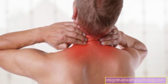 Inflammation of the cervical vertebrae