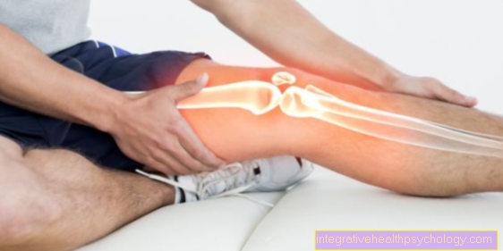 Sakit lutut di bagian dalam