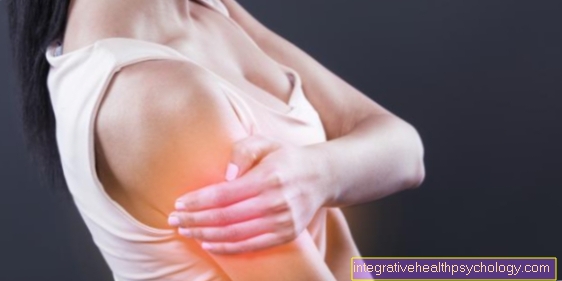 Pain in the outer upper arm