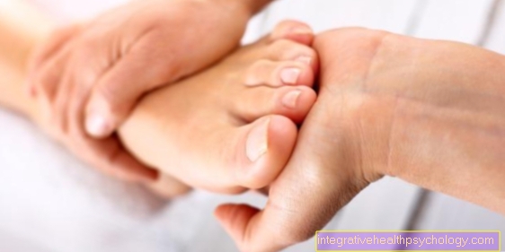 Tendonitis on the sole of the foot